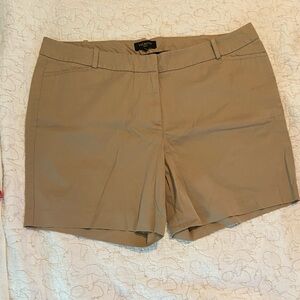 Talbots Tan Shorts Sz 18